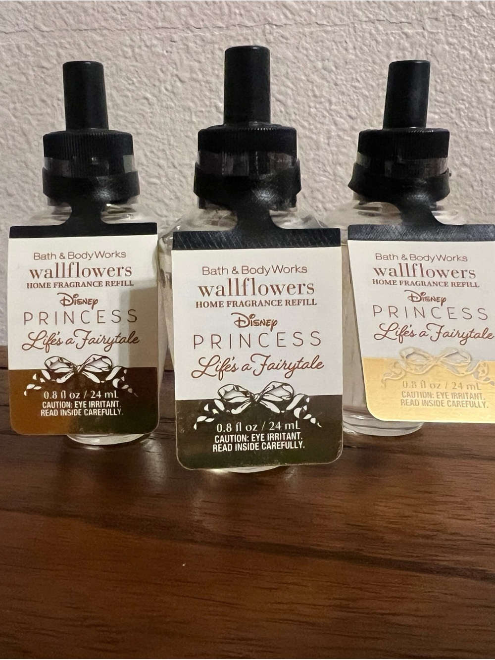 Bath & Body Works Life's A Fairytale Wallflower Refills, Set of 3, New